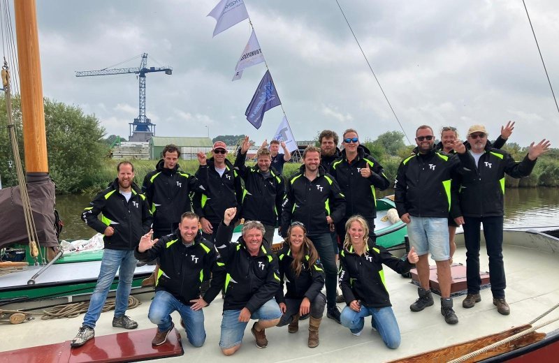 Top en Twelster skûtsje eindigt als 11e in de IFKS 2023